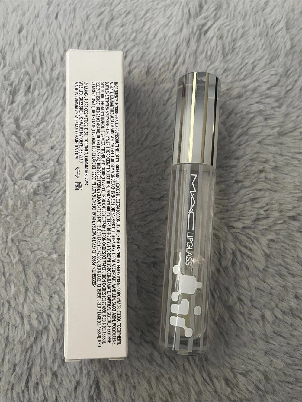MAC Cosmetics Lipglass Clear Gloss - Transparent Shine